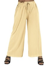 Damen Plissee Marlene Hose