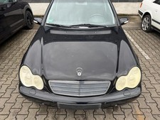 Mercedes C Klasse W203 original Motorhaube 040 schwarz  BJ04