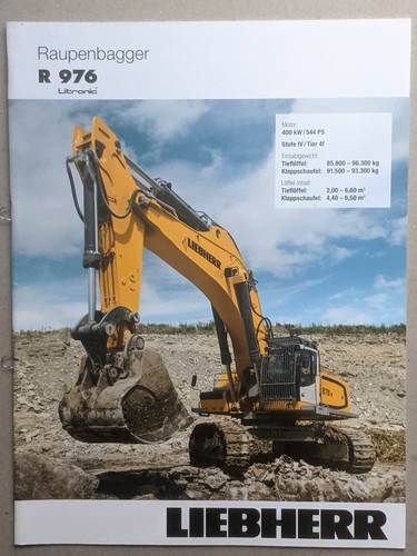 Liebherr 976 raupenbagger - r,