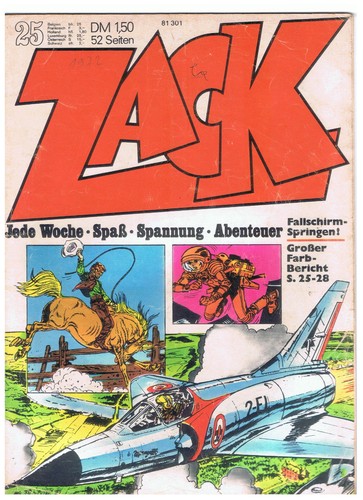 Zack 1972 gut - nr., mit