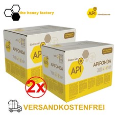 APIFONDA Futterteig Bienen DOPPELPACK 24 x 1 KG Bienenfutter Imkerei Südzucker