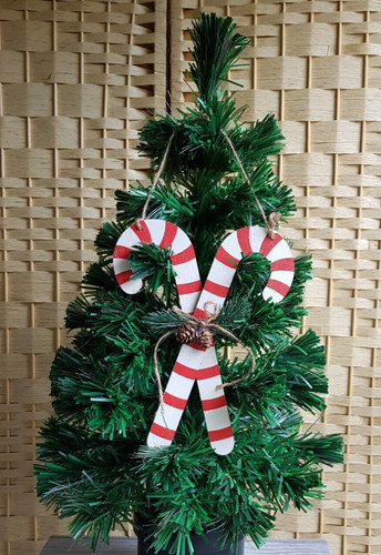 Zuckerstangen weihnachtsfigur - zuckerstangen,