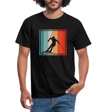 Vintage Ski Design Retro