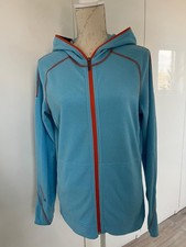 Norrona Polartec Damen Fleecejacke Größe L Blau Mittelschicht Warm1-Zip-Hood M