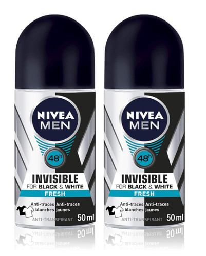 Nivea men deodorant roll - 2x, roll-on