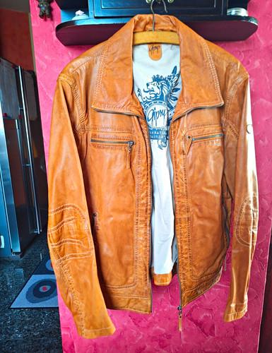 Gipsy herren lederjacke - gipsy,