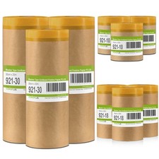 3x Profi Papiermasker Kreppmasker Goldbandmasker Abdeckpapier mit Klebeband 