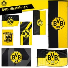 BVB Borussia Dortmund Hissfahne Sterne Karo Mein Verein Hochformat Flagge Fahne