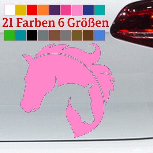 Pferde köpfe aufkleber - pferde,