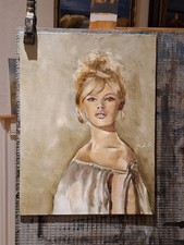 Original Ölgemälde Oil RIP