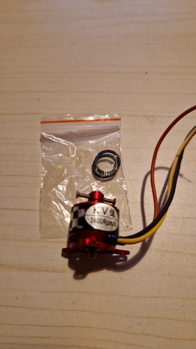 Brushless motor m2024 2400 - brushless,