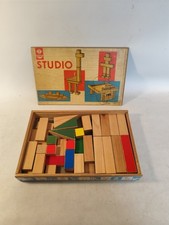 DDR Vero Holzbaukasten Studio Holzspielzeug Baukasten Konstruktion