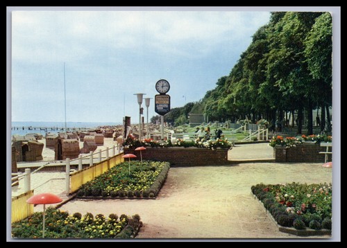 Ansichtskarte nordseeinsel - ansichtskarte,