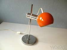 Stylische 70er Magnetlampe Tischlampe Lampe Leuchte Kugellampe Lamp 70s 60s 60er