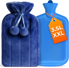 Waermflasche 3,5L Mit Bezug