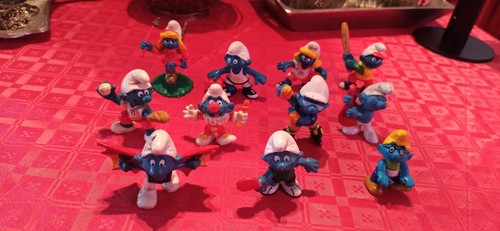 Schlümpfe figuren sammlung - schlümpfe,