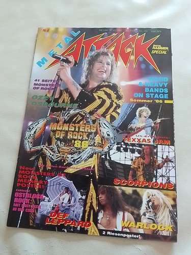 Metal attack fanzine - metal, 6