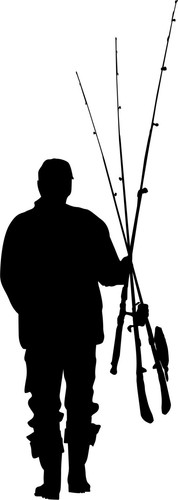 Angler auto aufkleber 009 - auto,