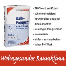 Kalk Feinputz, Kalkputz