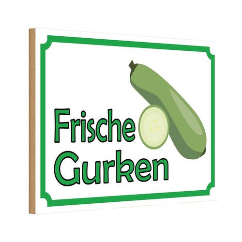 Holzschild 20x30 frische - holzschild, cm
