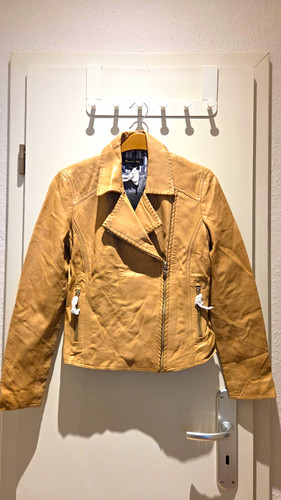 Massimo dutti damen lederjacke - massimo,