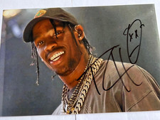Autogramm Travis Scott 30 x 20