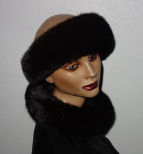 Nerz Pelz Stirnband Haarband