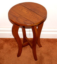 antik Beistell Tisch Blumen