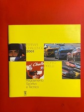 FERRARI  360 Challenge Corse Clienti 2001 Original Reglement # 1667/01