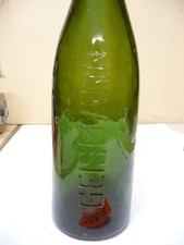 3686.   Alte Glasflasche Vintage  Bierflasche Geismann