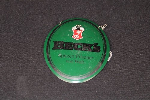 Zapfhahnschild beck - zapfhahnschild, beck´s