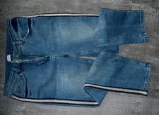 Marken - Jeans, Galonstreifen, Größe 19, kaum getragen,