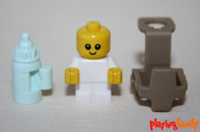 LEGO CITY, BABY STARTER SET, LEGO®-Baby, -Trinkflasche und -Babytrage, für 31153
