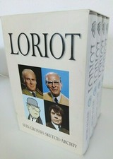 LORIOT - 3 VHS Kassetten - Band 2-4 / Sein großes Sketch-Archiv / Top Zustand!!!