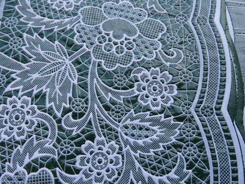 90x90 tischdecke grün - tischdecke,