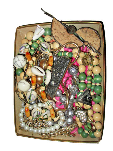 Antik und vintage - vintage, modeschmuck