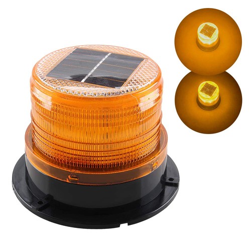 Solar led rundumleuchte magnet - solar,