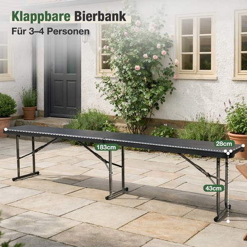 Klappbank bierbank klappbar - klappbank,