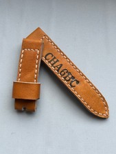 Uhrenarmband 22 mm aus Baseball Handschuh f. z. B. Steinhart...