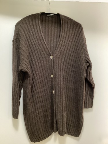 Strickjacke cardigan braun - strickjacke-,