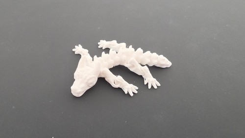 Gedruckter mini drache - 3d-gedruckter, mini-drache