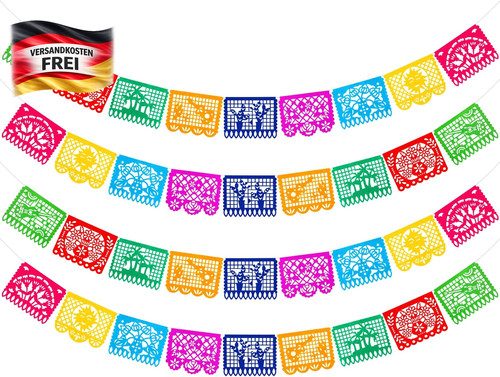 Mexikanische party banner set - mexikanische,