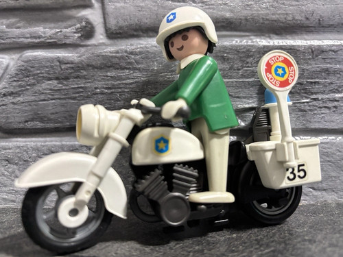 Playmobil polizei motorrad - playmobil,