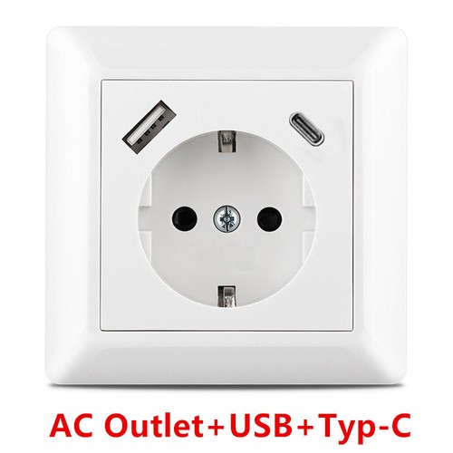 Steckdose mit usb - mit, usb-a