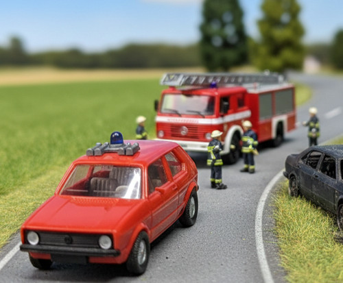 Wiking golf feuerwehr - wiking, vw