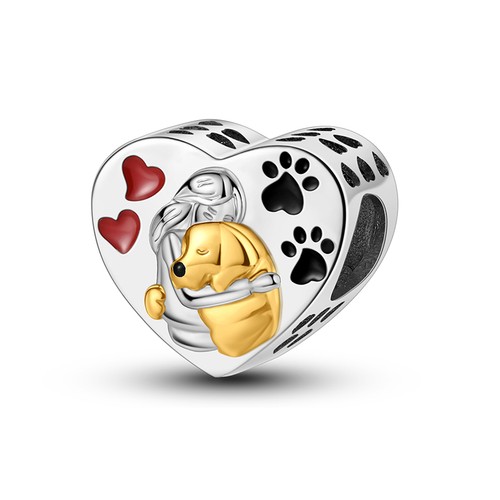 Original hund liebe - herz, diy