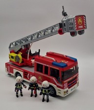 2018 Playmobil 9463 Feuerwehr Leiterfahrzeug - Auto - Löschfahrzeug - vollst.