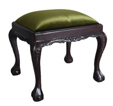 Holzhocker Mahagoni Hocker