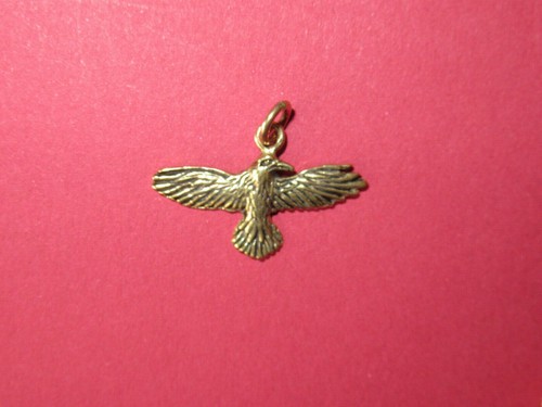 Rabe anhänger bronzeanhänger - rabe,