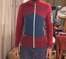 Ortovox Merino Fleecejacke - Gr. S / weinrot - neuwertig